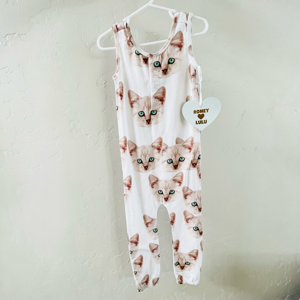 Romey Loves Lulu Kitty Romper
